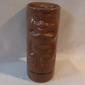 Collector Tiki Mug / Vase North Shore Hawaii Breakers Restaurant & Bar, Brown